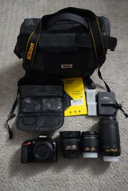 📸 Nikon D3500 DSLR Camera Bundle – Excellent Condition – LOW SHUTTER COUNT 📸