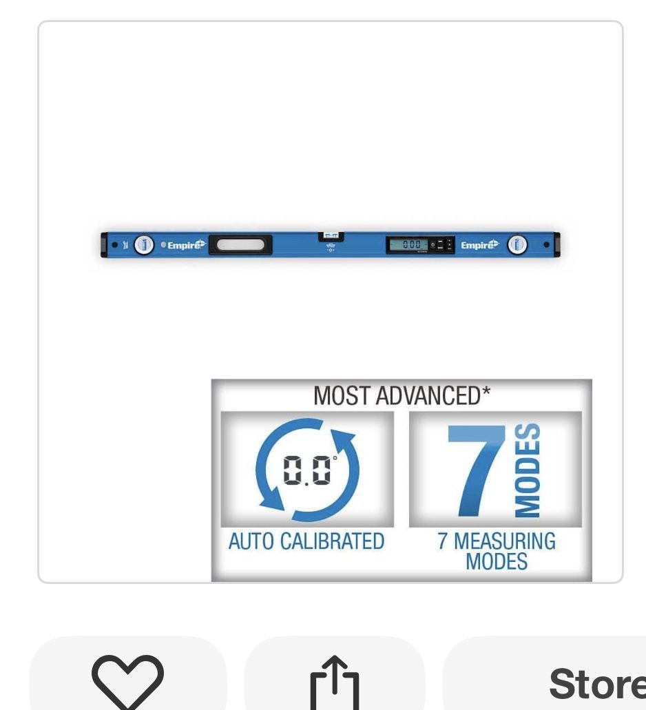 Empire 48 in. True Blue Digital Box Level