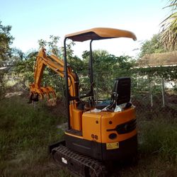 Excavator Crawler Digging ,Septic For Foundation Diesel Hadrlic 360°