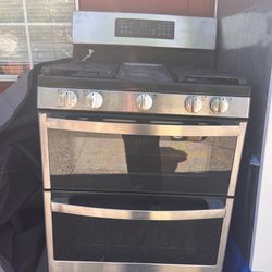 Gas Stove, double oven