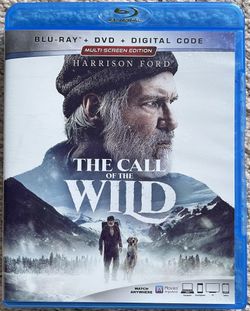2020 Call of the Wild Blu-ray/DVD Harrison Ford