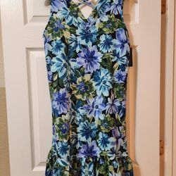 Dress Hawaiin Print Medium