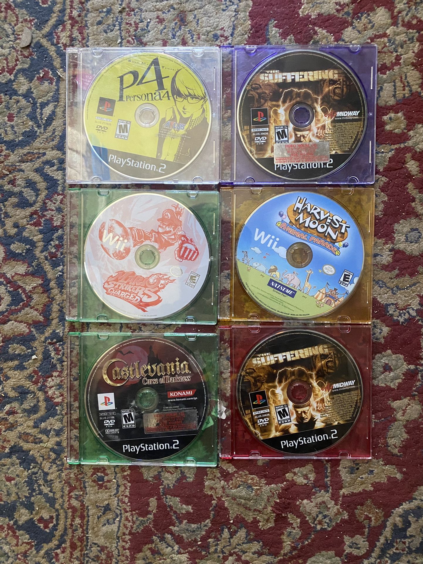 Ps2 Games And Wii Games