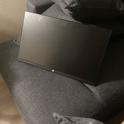Two HP Monitors 24 inches  With Double Arms