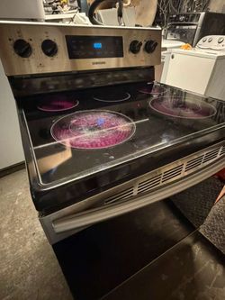 30 Inch Samsung Stainless Steel Electric Range