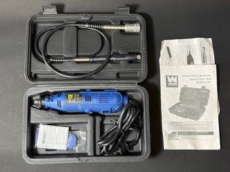 WEN Rotary Dremel Tool Kit with Flex Shaft