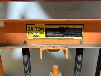 20’Ton Shop Press