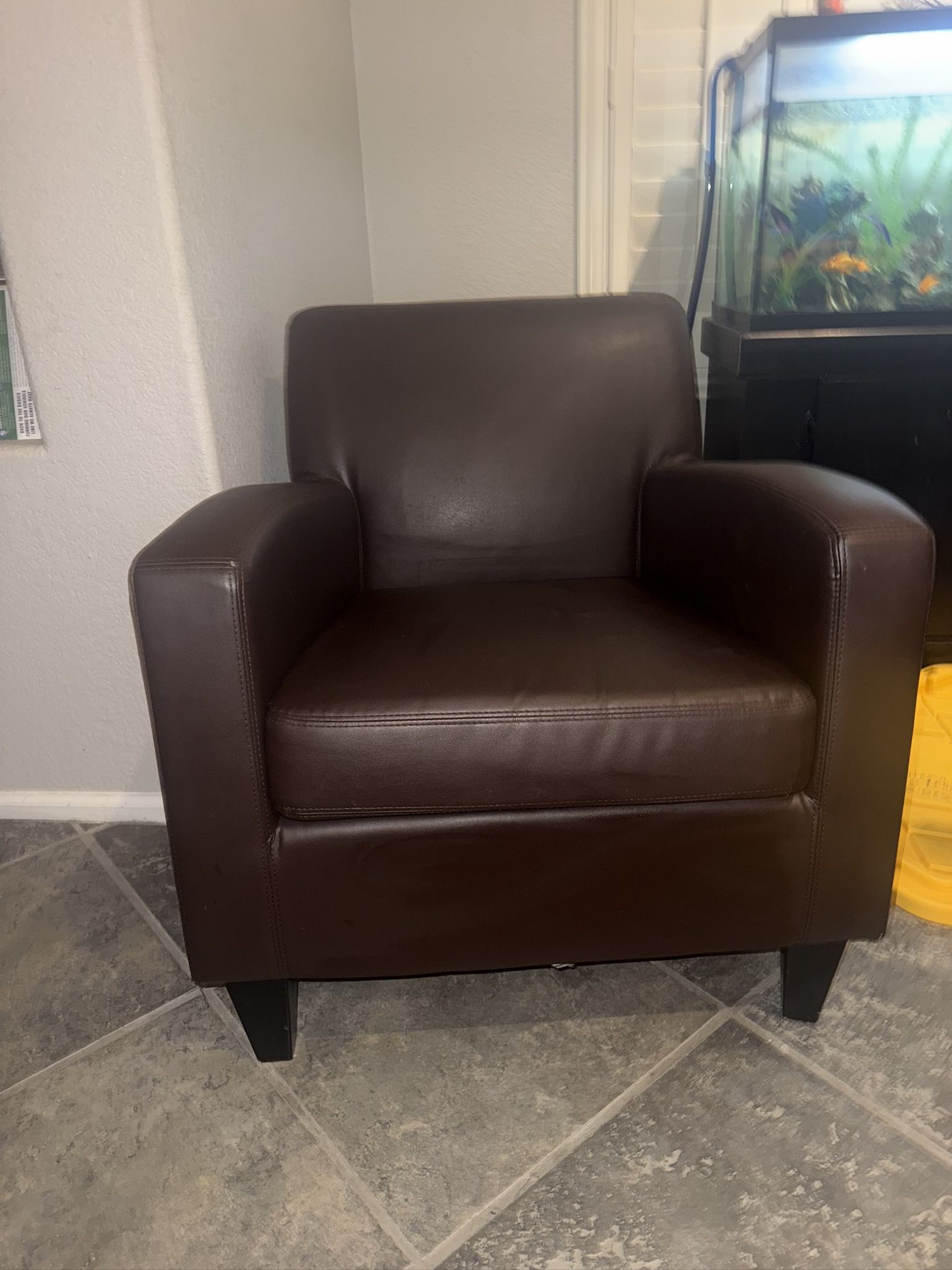 Brown Armchair