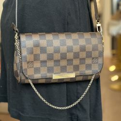 Louis Vuitton Damier Ebene Favorite MM