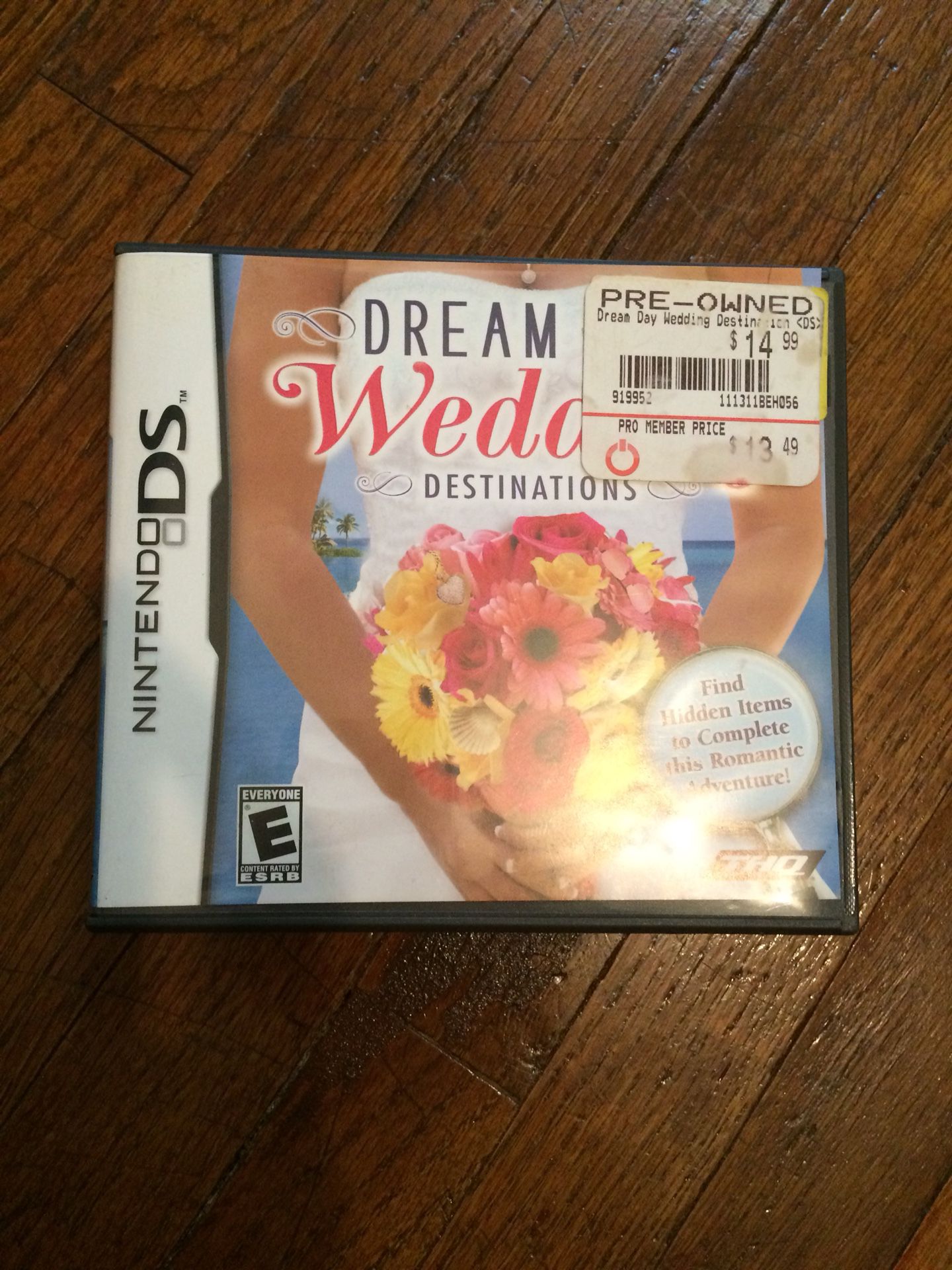 Nintendo DS Dream Wedding Game