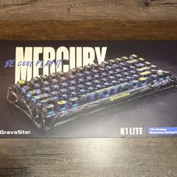 GravaStar Mercury K1 Lite RGB Mechanical Keyboard (Open Box)