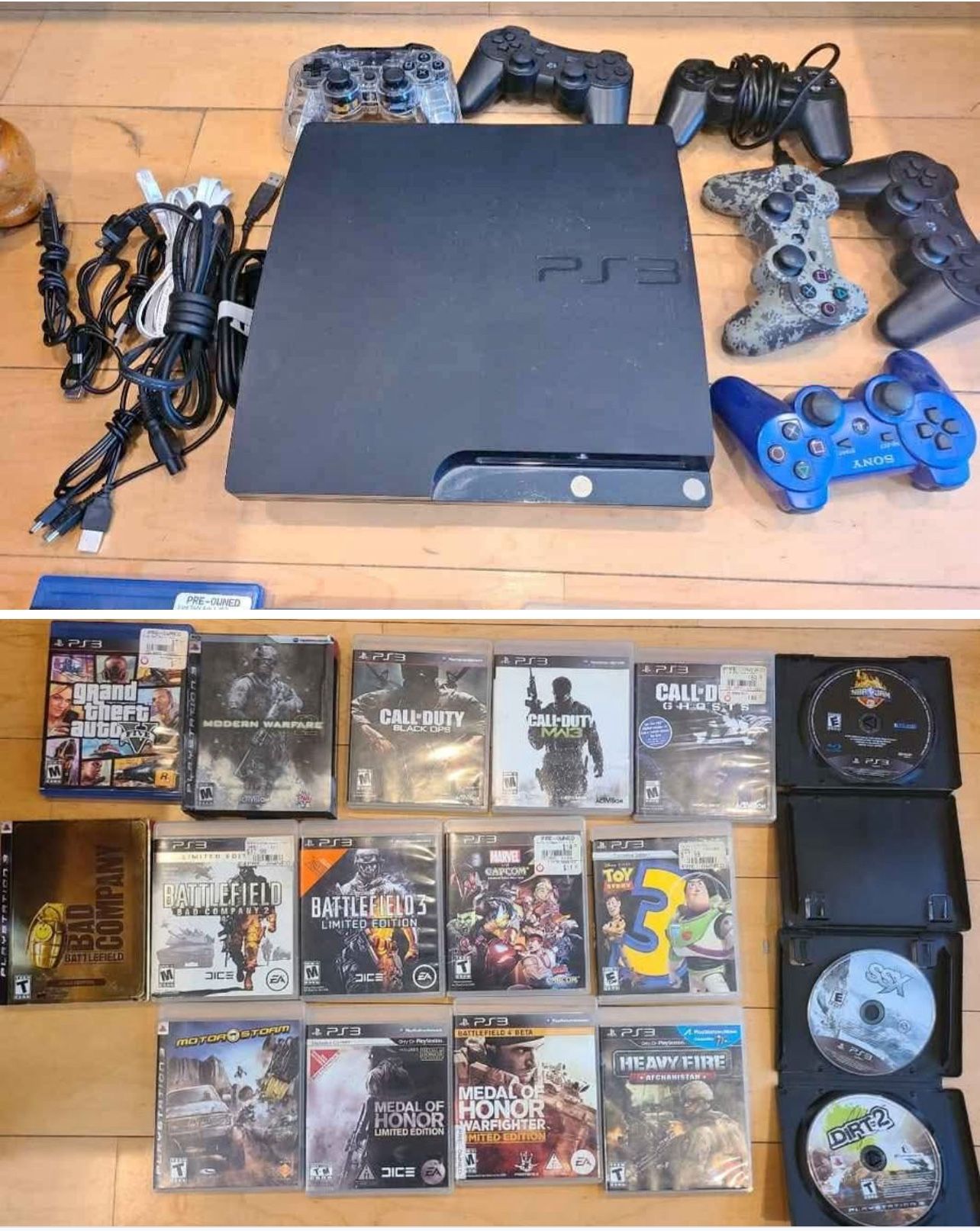 PS3 + Games