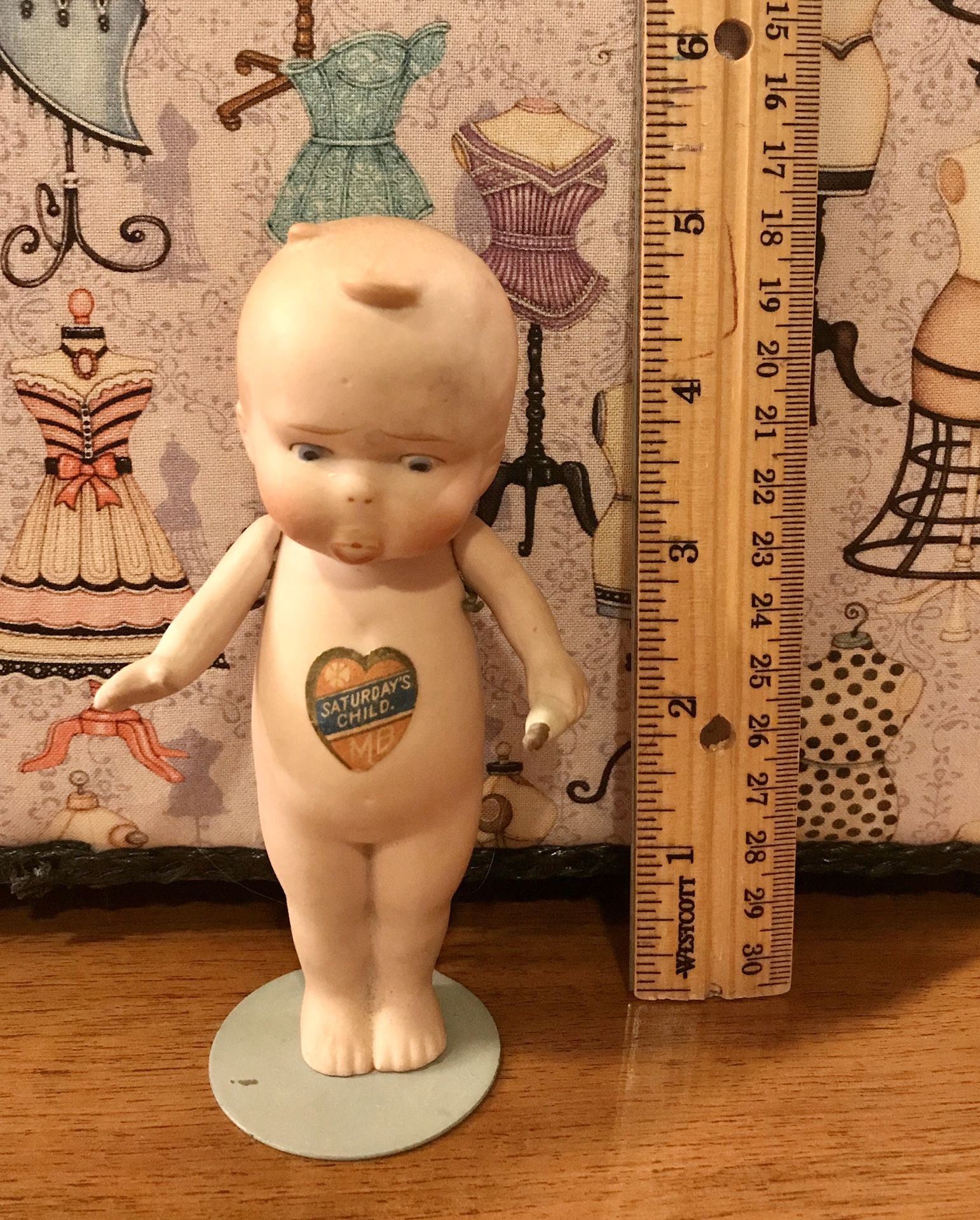 Vintage Kewpie Doll With Bottle