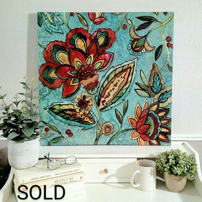 Canvas Wall Art 24" x 24"- CASH ONLY, PICKUP ONLY (SW Mesa - Dobson & Guadalupe Rd.) - canvas print pictures paintings