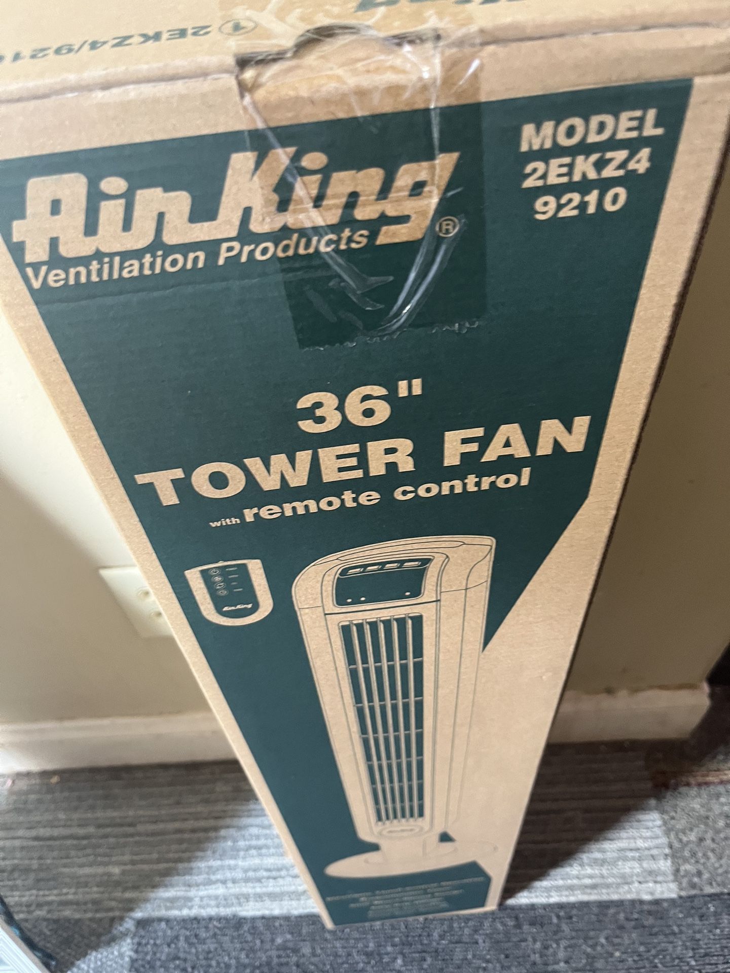 36” Tower Fan
