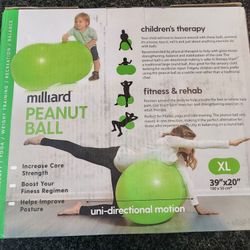 Peanut Ball For Exercise and Stretching 