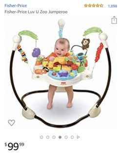 Luv u zoo jumperoo- used only 5 times
