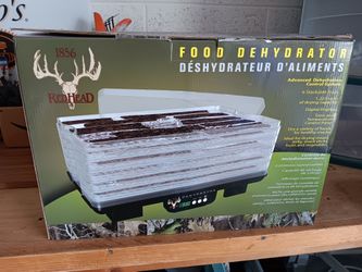6 Tray Food Dehydrator 1856 Redhead New In Box 