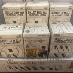 Harry Potter Key Chains - 6 Unopened 