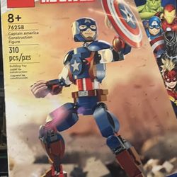 Lego Captain America  Set Unopened