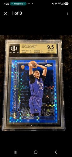 2025 Topps Chrome Cooper Flagg Blue Xfractor BGS 9.5- Perfect Centering! ROTY!