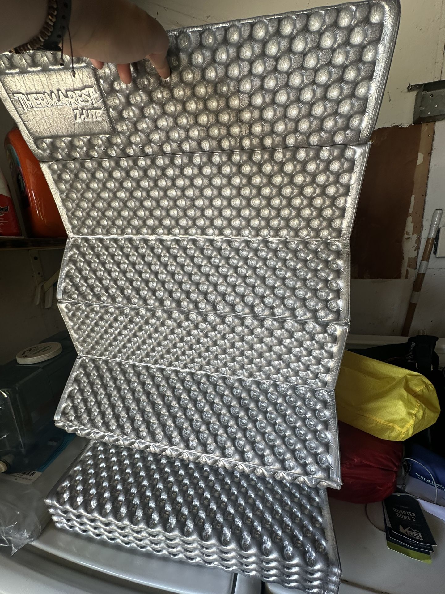 Thermarest Z Lite Sleeping Pad for backpacking, camping, hiking, beach, park