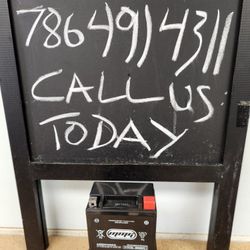 New Motorcycle Scooter Batteries 