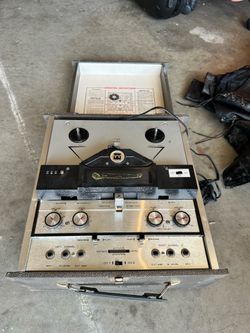 webcor ep2456-1 tape recorder stereo reel to reel