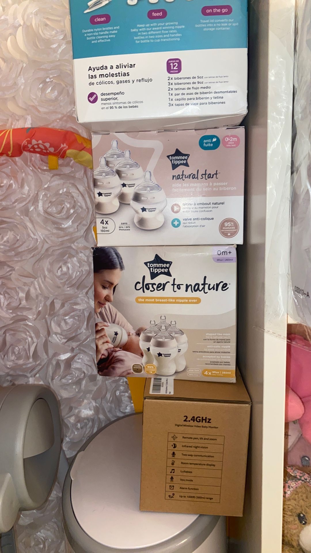 Tommee Tippee Closer To Nature 4pk Bottle