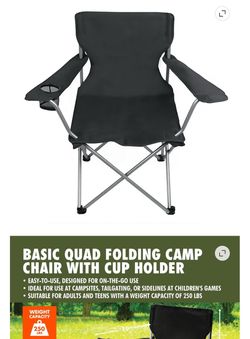 Ozark Trail Foldable Camping Chairs – Set of 2