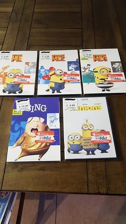 Brand new sealed DVDs. $5 each
