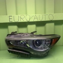 2018 2019 2020 2021 2022 2023 2024 Infiniti Q50 Left Driver Side Headlight OEM