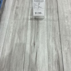 Waterproof Vinyl Flooring $1.99 (7"x48")