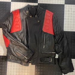 Leather Motorcycle Jacket 