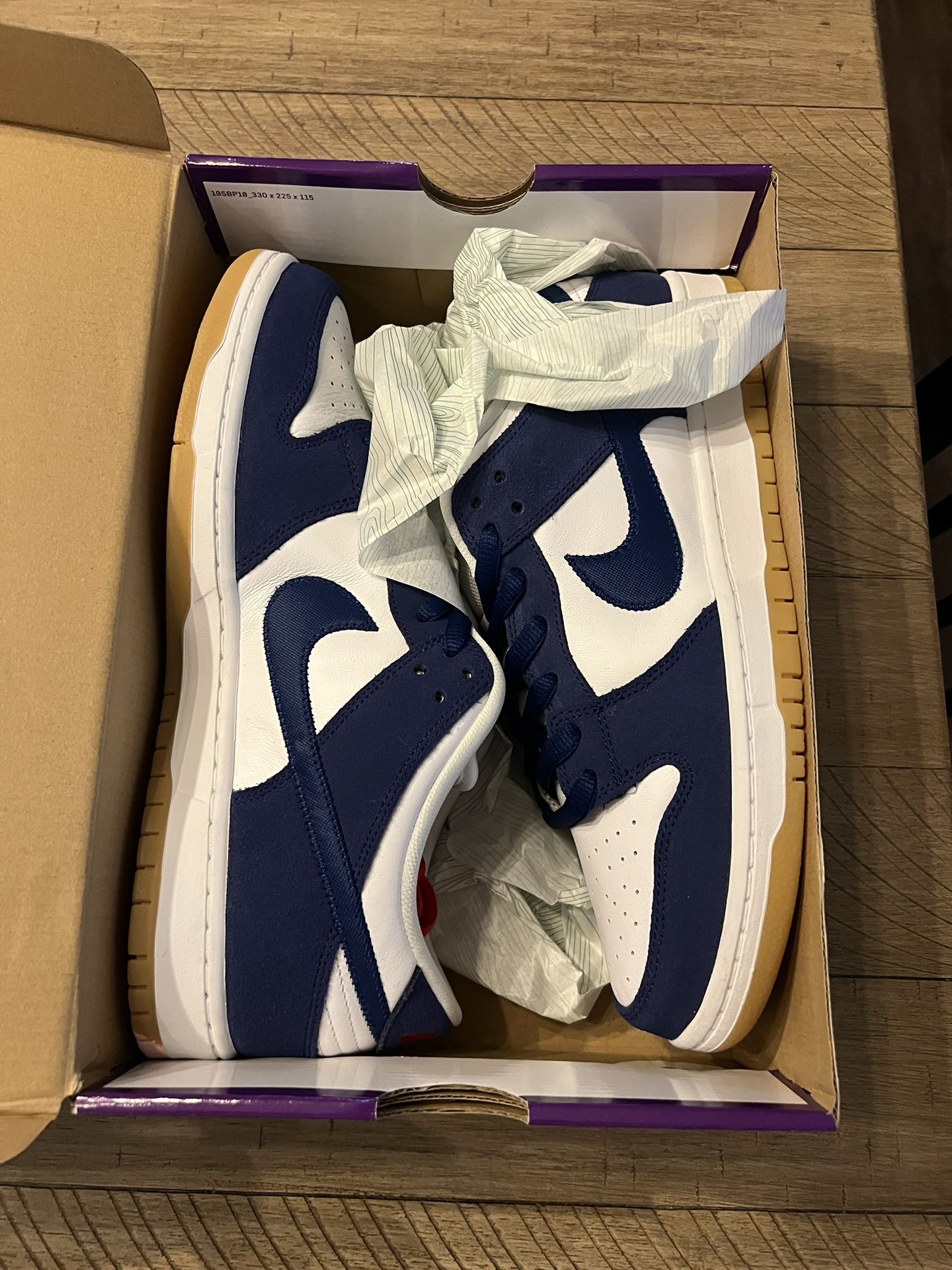 Nike SB Dunks Dodgers Sz 12