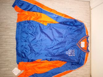 Mets Vinyl Pullovers 2 Identical Tops  XL