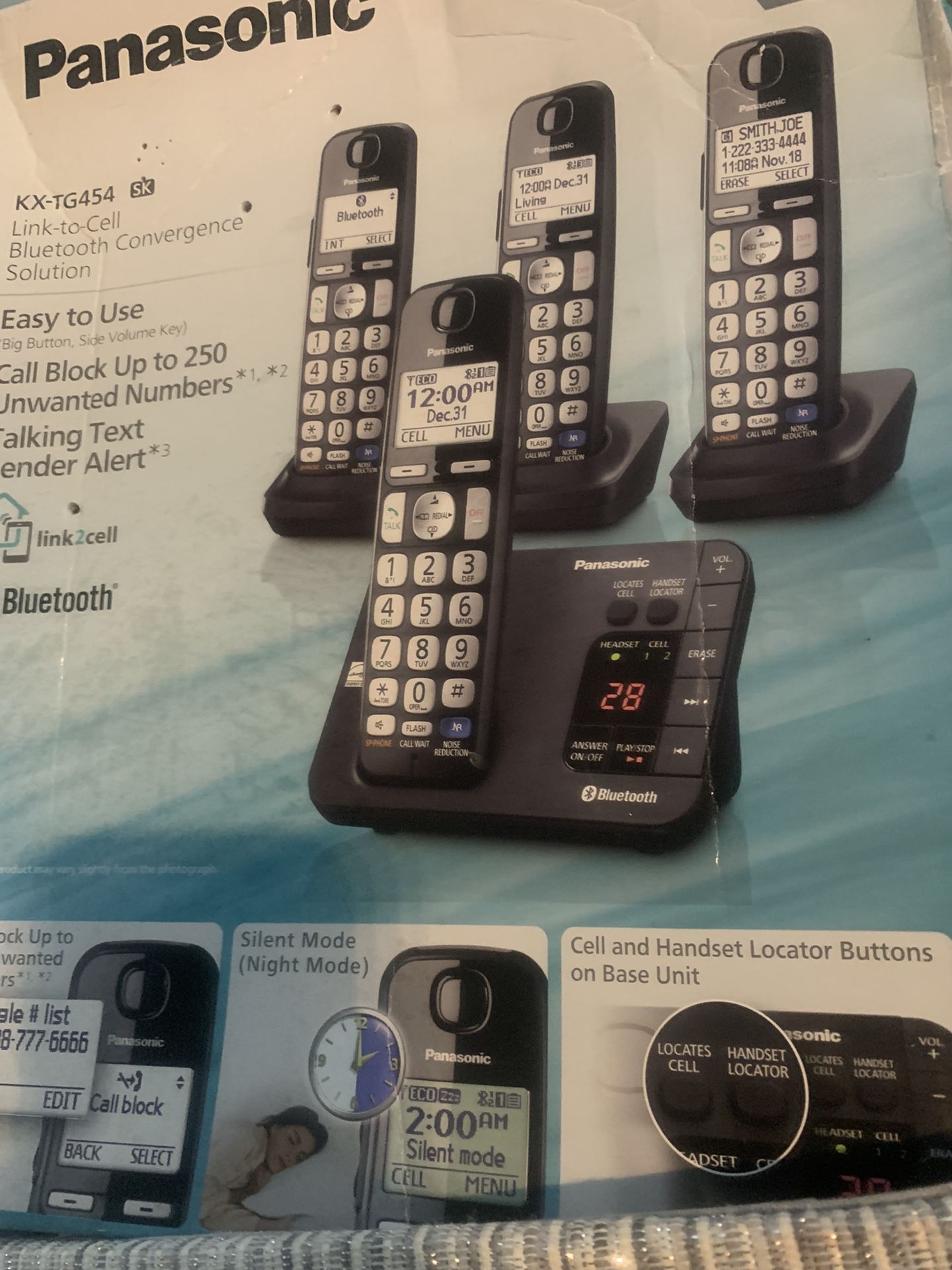 Panasonic KX -TG 454