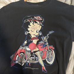 90’s Betty Boop T Shirt Size Large