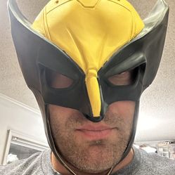 Wolverine Halloween Mask Marvel Logan Costume Like NEW