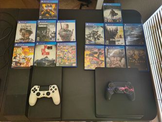 2 PS4's + 14 Games ( Original 2TB + Slim 1TB ) MEGA-BUNDLE