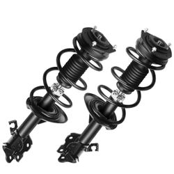 2PCS Front Complete Struts Assembly w/Coil Spring Fit for 2012-2013 for Nissan Rogue (FWD Only) 
