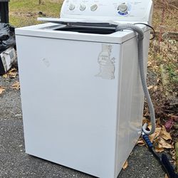 GE WASHER IT RUNS BUT NEEDS A LITTLE TINKERING