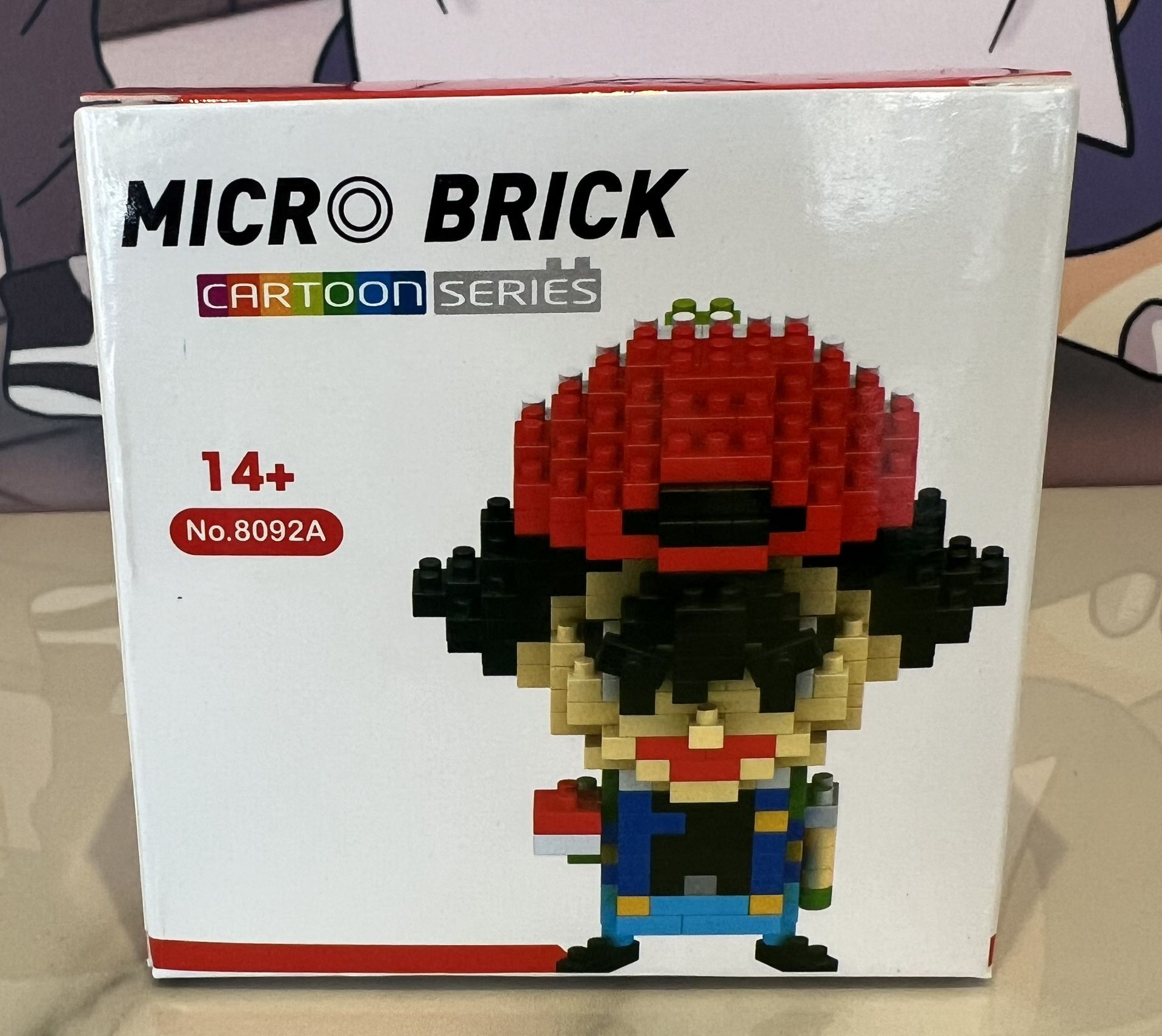 Micro Brick Pokemon Ash Model 8092A