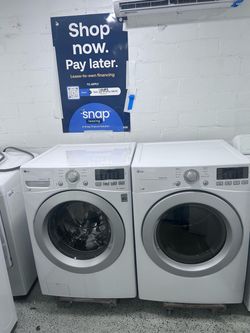 LG WASHER AND DRYER SET