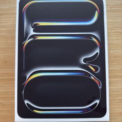 Apple iPad Pro M4 Chip 11" Tablet, 256GB, Wi-Fi, Space Black