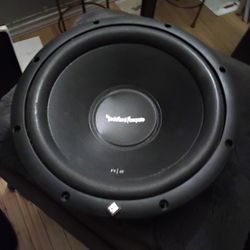2 Rockford Fosgate Subwoofers 12'