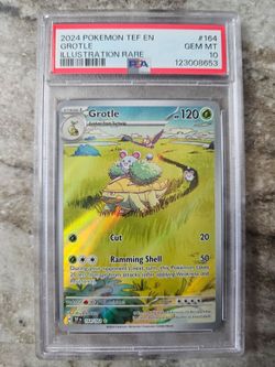 Pokemon Temporal Forces Grotle 164 PSA 10