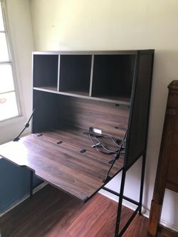 Secretary Desk with Hutch & Charging Station