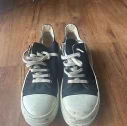 Rick owens drkshwd low top ramones