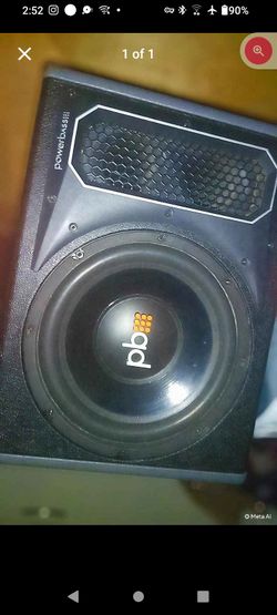 Powerbass Subwoofer in customized Enclosure Box